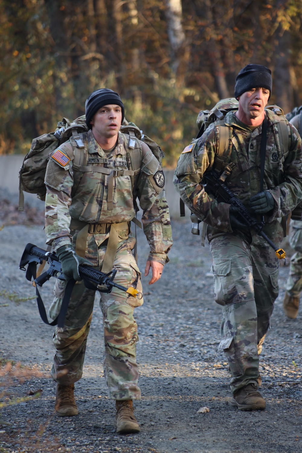 Best Squad Snapshot: Army Sgt. Tate Parmenter, Brigade NCO of the Year 12-Mile Ruck