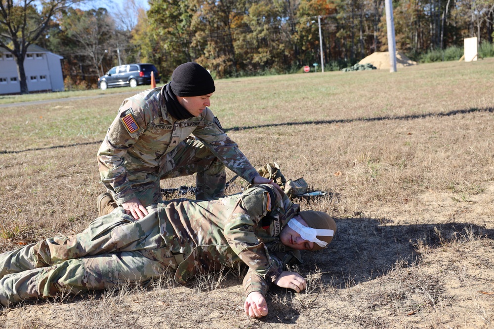 Best Squad Snapshot: Army Sgt. Tate Parmenter, Brigade NCO of the Year Medical Tasks