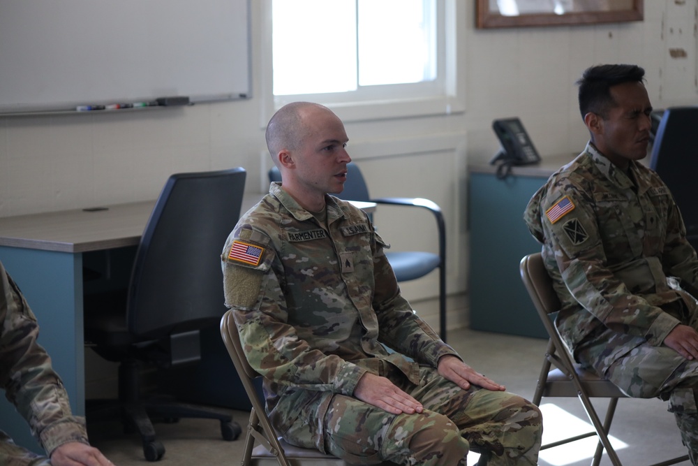 Best Squad Snapshot: Army Sgt. Tate Parmenter, Brigade NCO of the Year Command Board