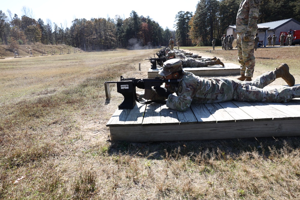 780th MI Brigade (Cyber) Best Squad Competition M4 Rifle Zero