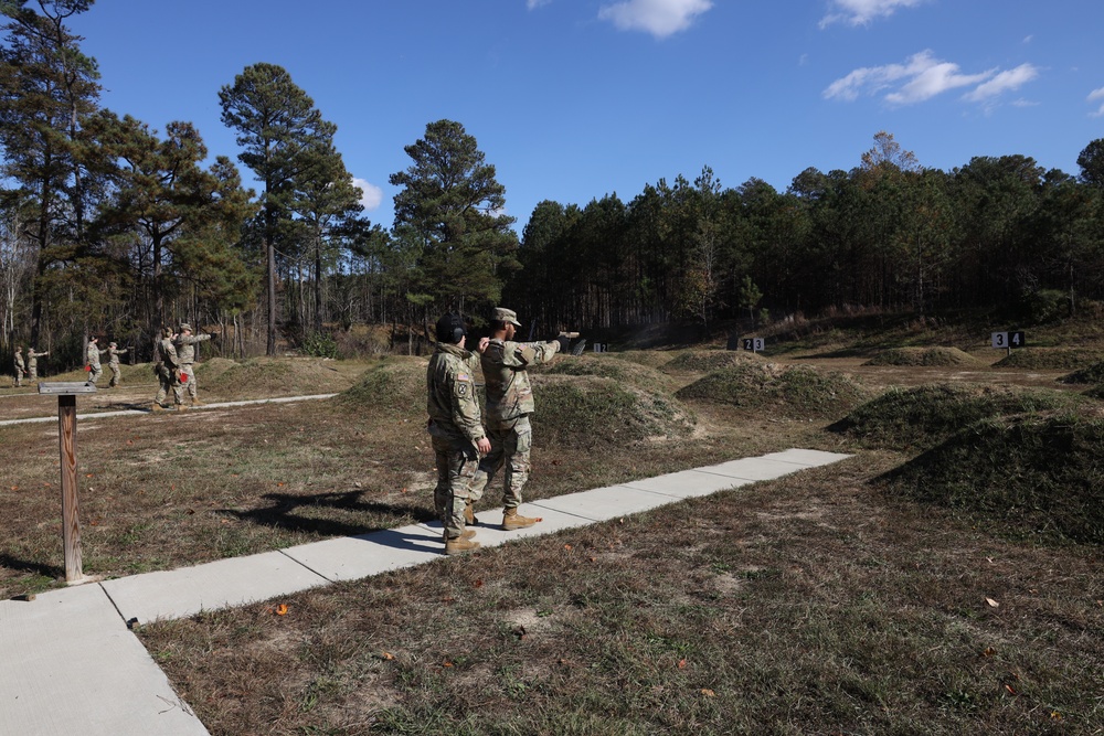 780th MI Brigade (Cyber) Best Squad Competition M17 Pistol Qualification