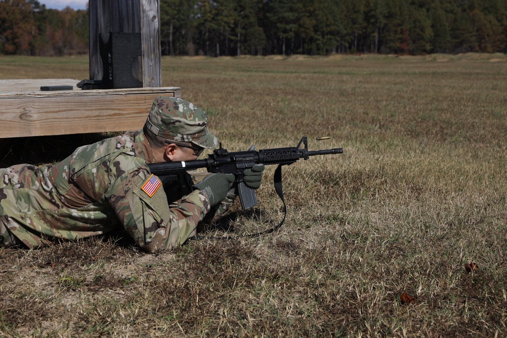 780th MI Brigade (Cyber) Best Squad Competition M4 Rifle Qualification