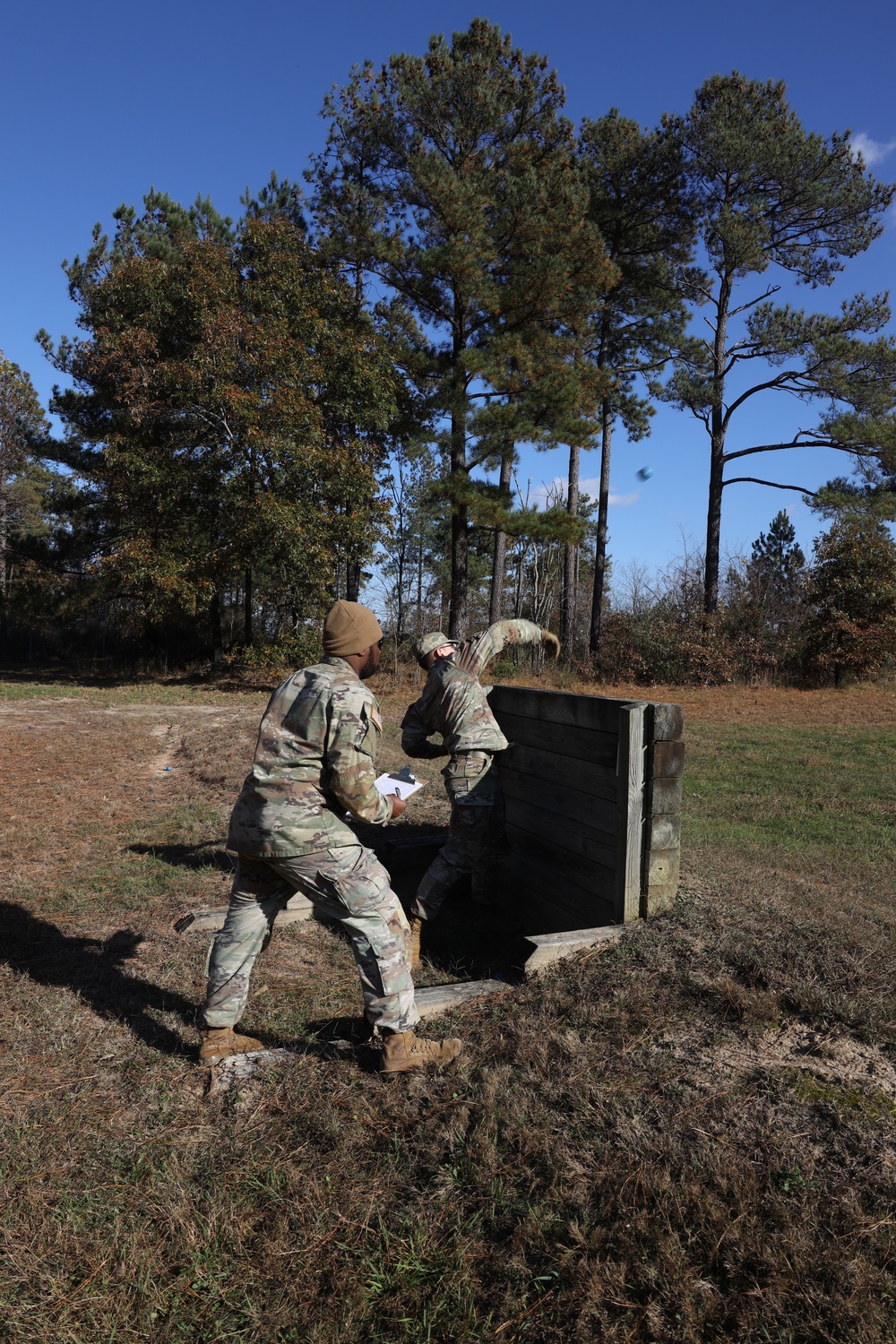 780th MI Brigade (Cyber) Best Squad Competition hand grenade qualification