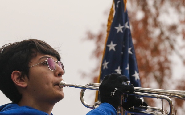 189th Infantry Brigade Command Team Participate In a Rememberance Ceremony