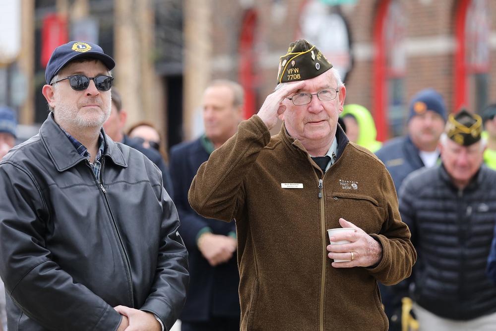 Army Reserve officer pays tribute to service members during Veteran’s Day ceremony