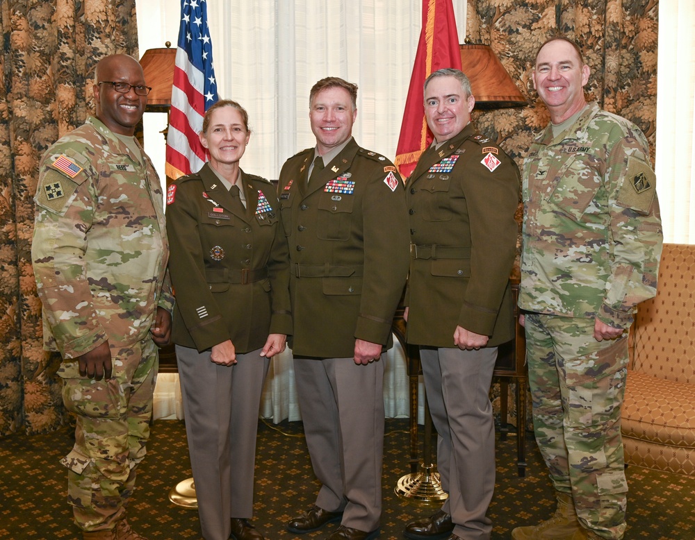 Lt. Col. Joshua Haynes promotion ceremony.