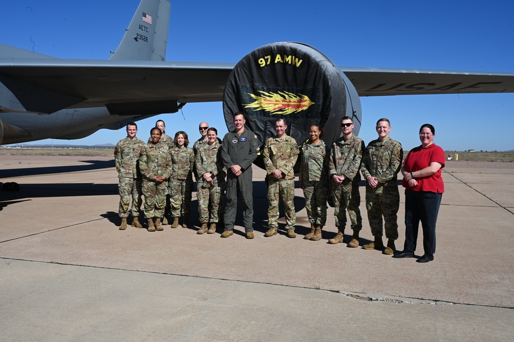 19th AF JAG Corps visits mighty 97th