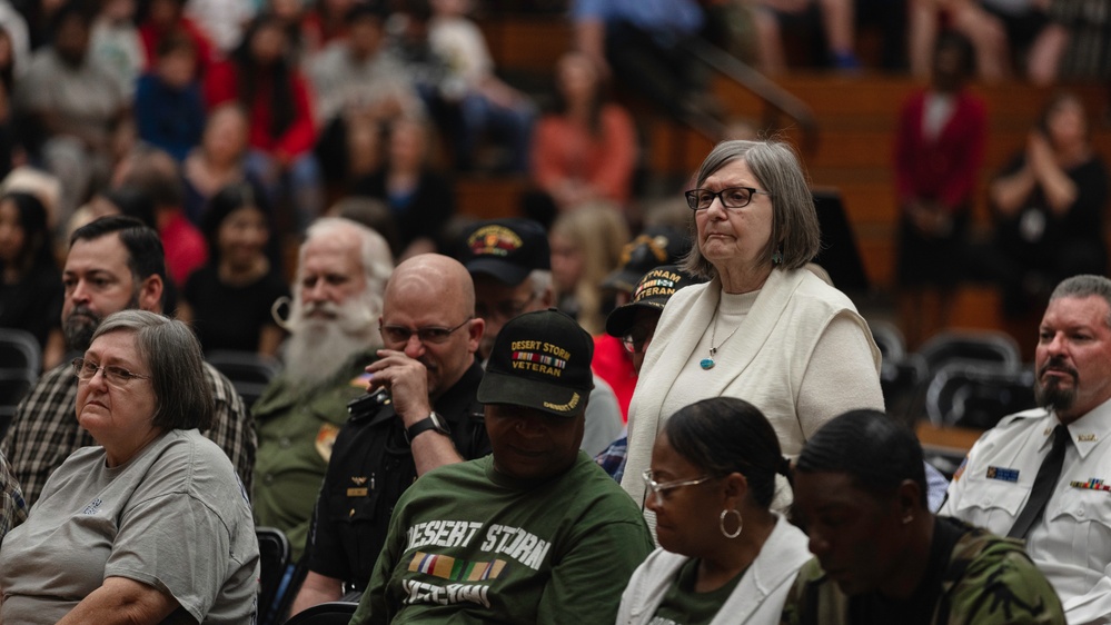 South Habersham Middle School Honors Veterans