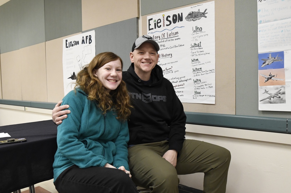 Honoring Veterans at Eielson Air Force Base