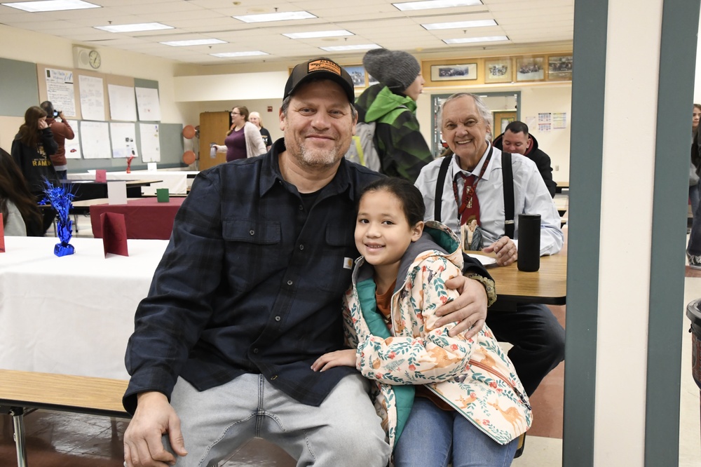 Honoring Veterans at Eielson Air Force Base