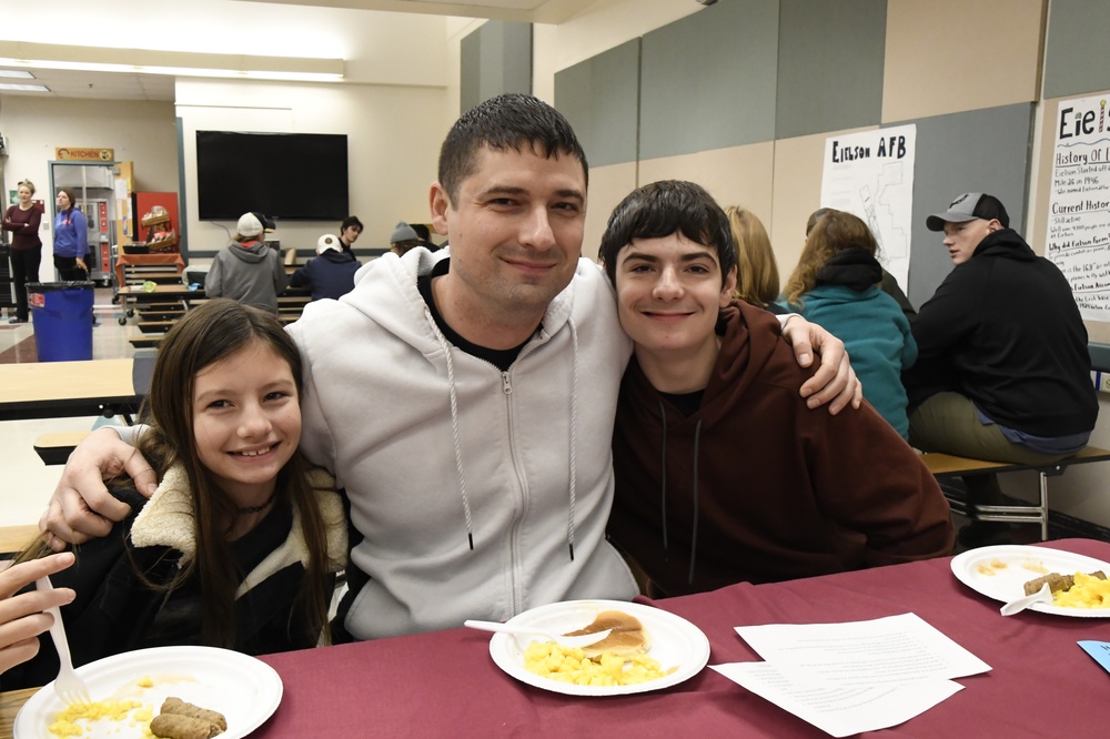 Honoring Veterans at Eielson Air Force Base