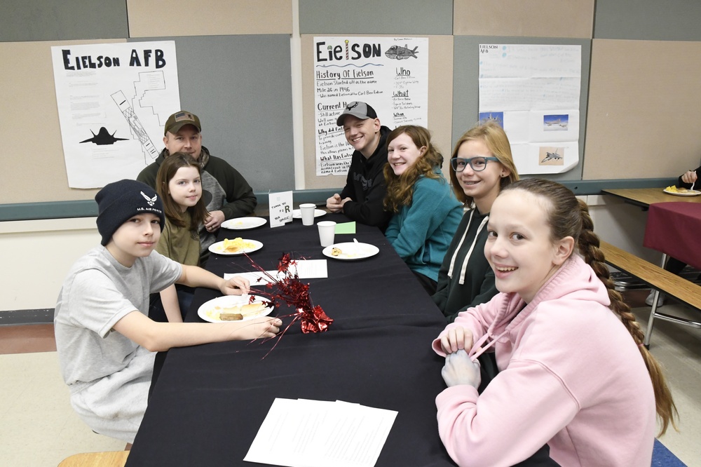 Honoring Veterans at Eielson Air Force Base