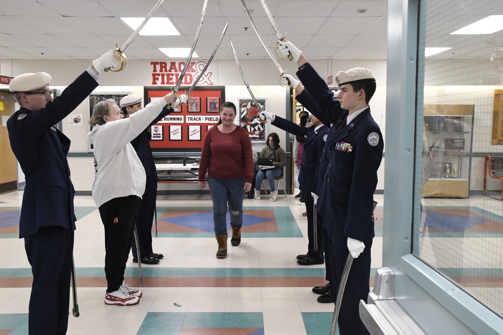 Honoring Veterans at Eielson Air Force Base