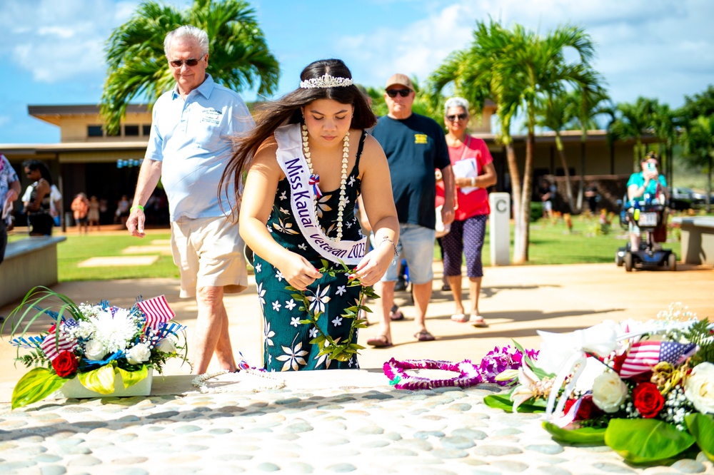 Kauai Hosts Veterans Day Ceremony