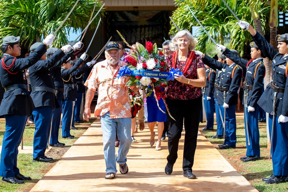 Kauai Hosts Veterans Day Ceremony