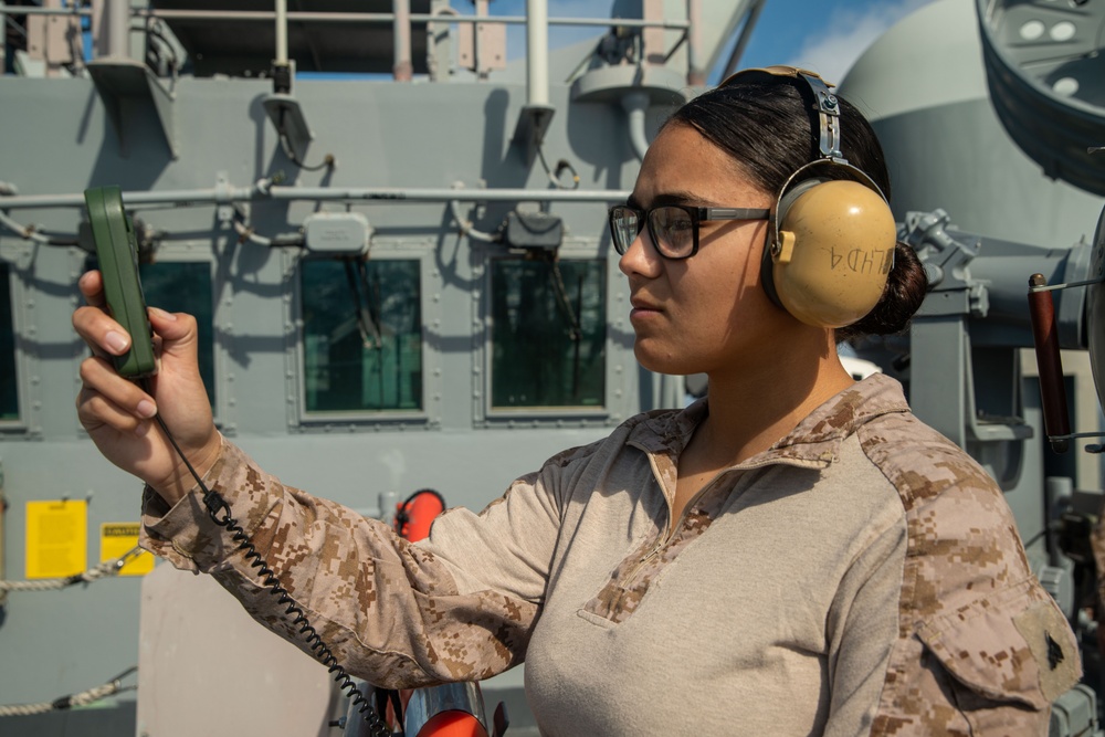 15th MEU Marines Interpret Weather to Drive Operations
