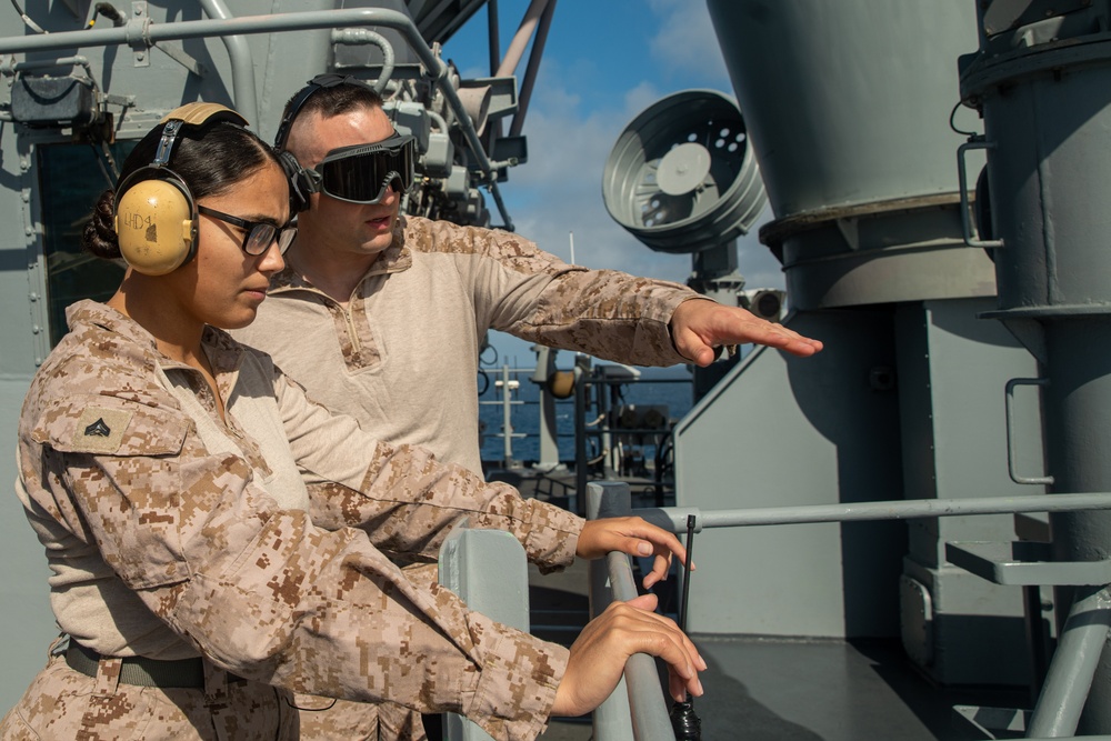 15th MEU Marines Interpret Weather to Drive Operations