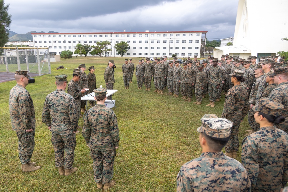 31st MEU Marine Corps Birthday Cake-Cutting Ceremony