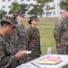 31st MEU Marine Corps Birthday Cake-Cutting Ceremony