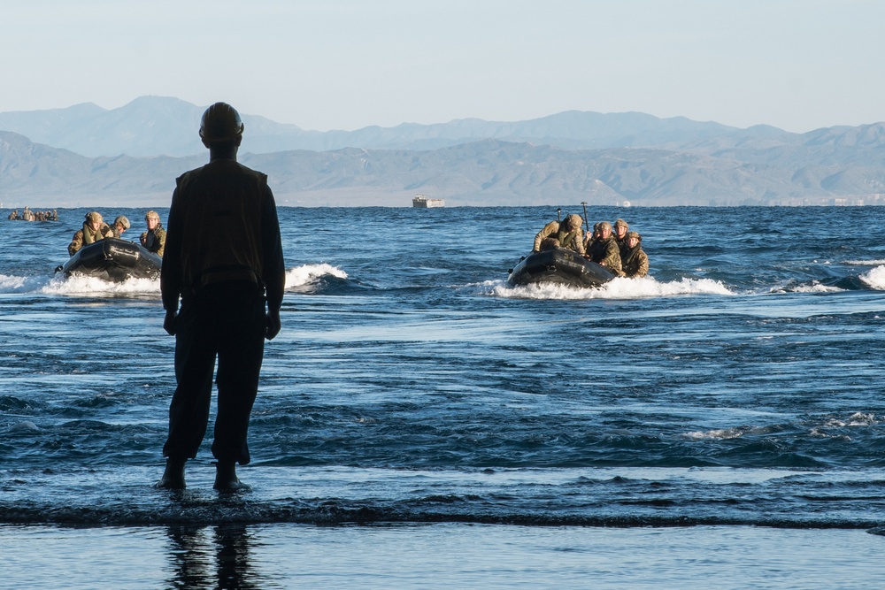 15th MEU, Royal Marines CRRC On-load