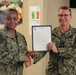 Promotion ceremony on-board Naval Weapons Station Yorktown's Scudder Hall galley