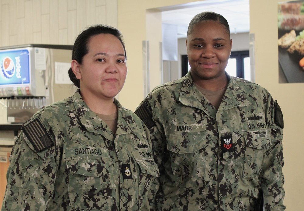 Naval Weapons Station Yorktown's Scudder Hall hosts a promotion ceremony