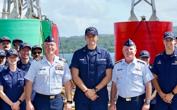 U.S. Coast Guard member recognized for giving lifesaving CPR