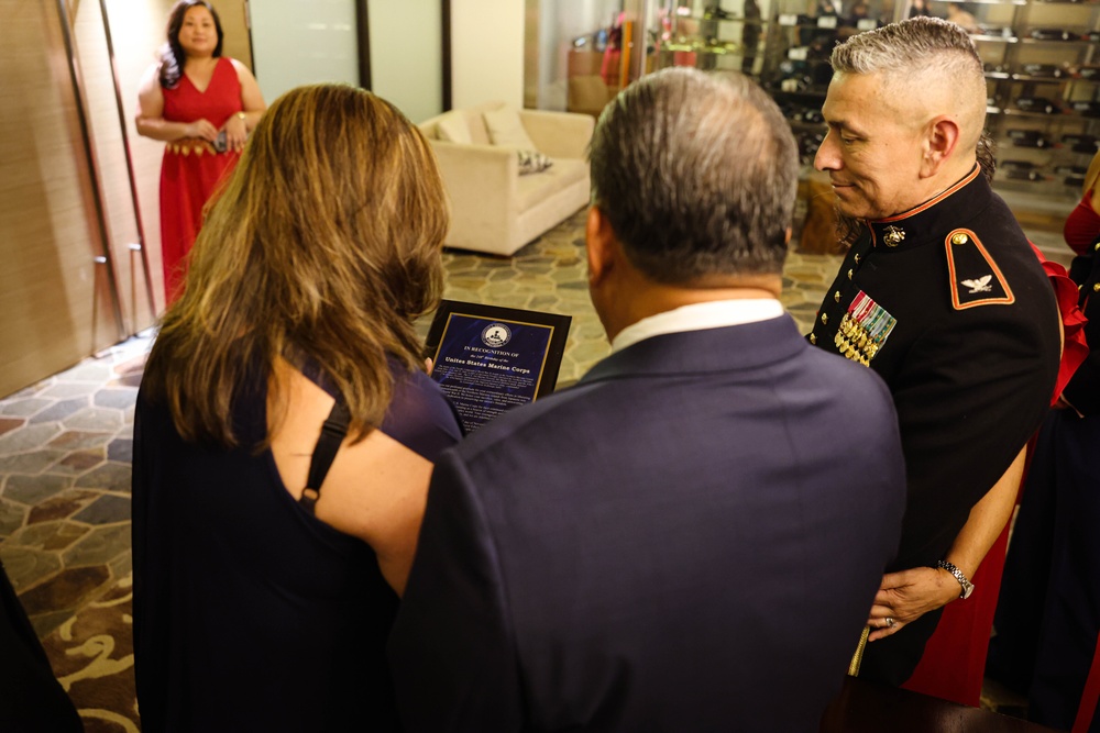 Marine Corps Base Camp Blaz hosts 248th Marine Corps Ball