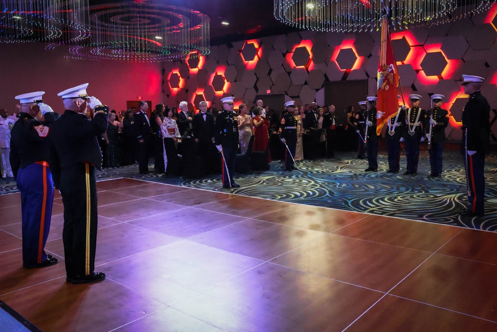 Marine Corps Base Camp Blaz hosts 248th Marine Corps Ball