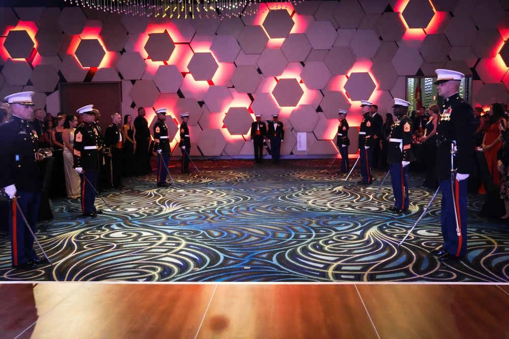 Marine Corps Base Camp Blaz hosts 248th Marine Corps Ball