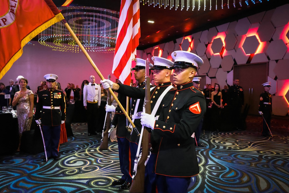 Marine Corps Base Camp Blaz hosts 248th Marine Corps Ball