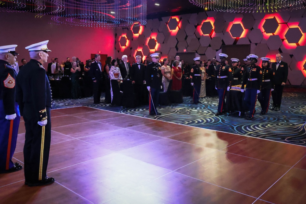 Marine Corps Base Camp Blaz hosts 248th Marine Corps Ball