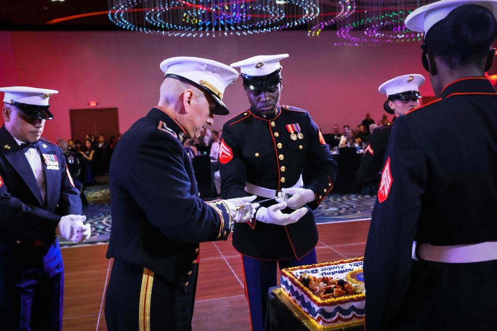 Marine Corps Base Camp Blaz hosts 248th Marine Corps Ball