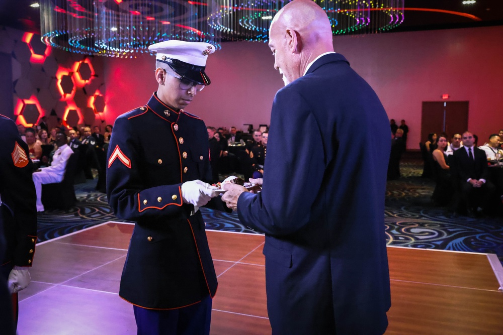 Marine Corps Base Camp Blaz hosts 248th Marine Corps Ball