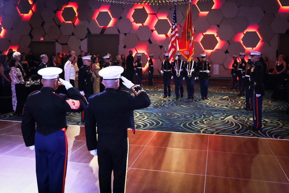 Marine Corps Base Camp Blaz hosts 248th Marine Corps Ball