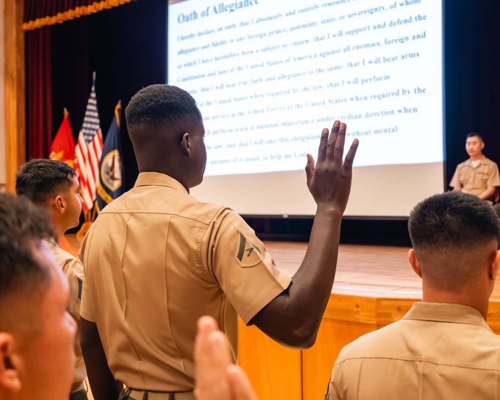 16 new Americans from 11 Nations Take the Oath of Allegiance