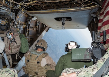 VMM-261 (REIN) Trains at Camp Lemonnier