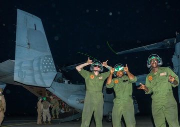 VMM-261 (REIN) Trains at Camp Lemonnier