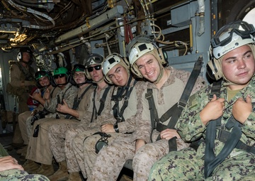 VMM-261 (REIN) Trains at Camp Lemonnier