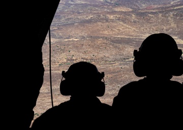 VMM-261 (REIN) Trains at Camp Lemonnier