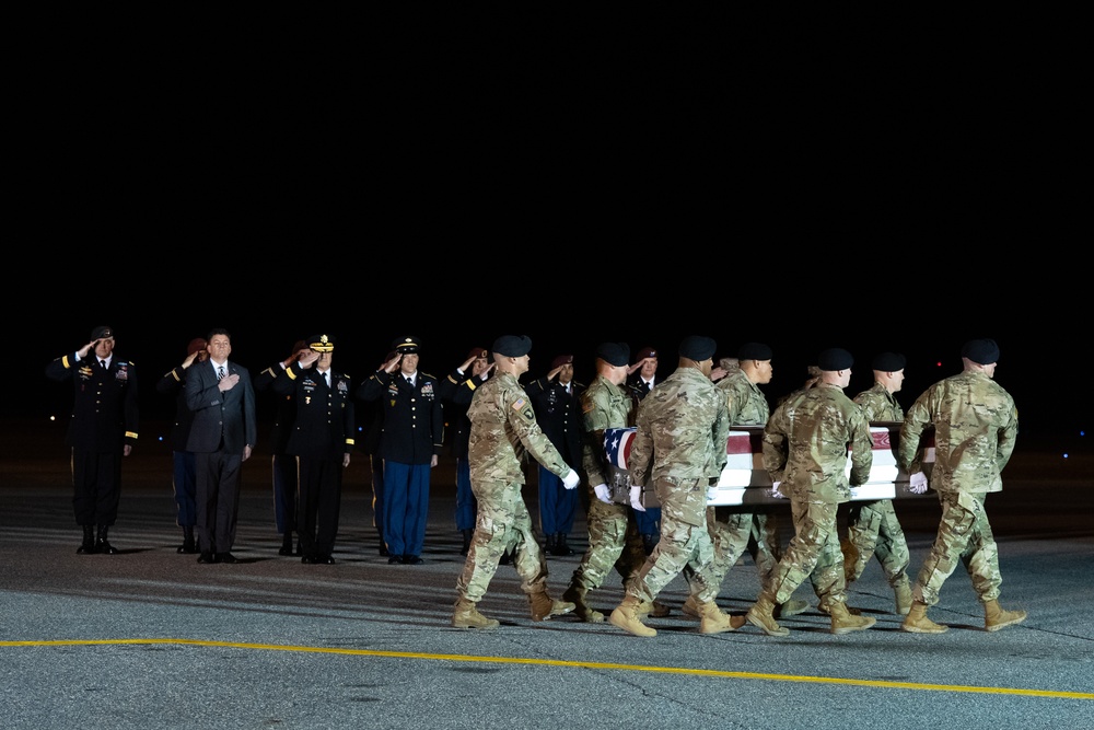 Army Sgt. Andrew P. Southard honored in dignified transfer Nov. 14