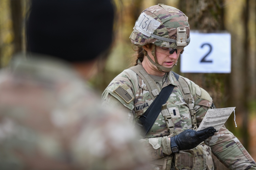 EFMB testing at Grafenwoehr