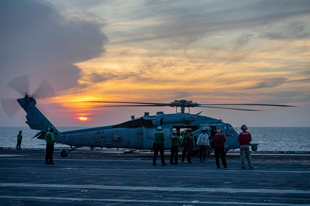 IKE Supports Naval Operations in 5th Fleet Area of Operations