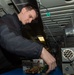 USS Ronald Reagan (CVN 76) Sailors perform daily maintenance