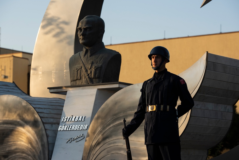 Turkish, US, NATO partners observe Atatürk Memorial Day at Incirlik Air Base