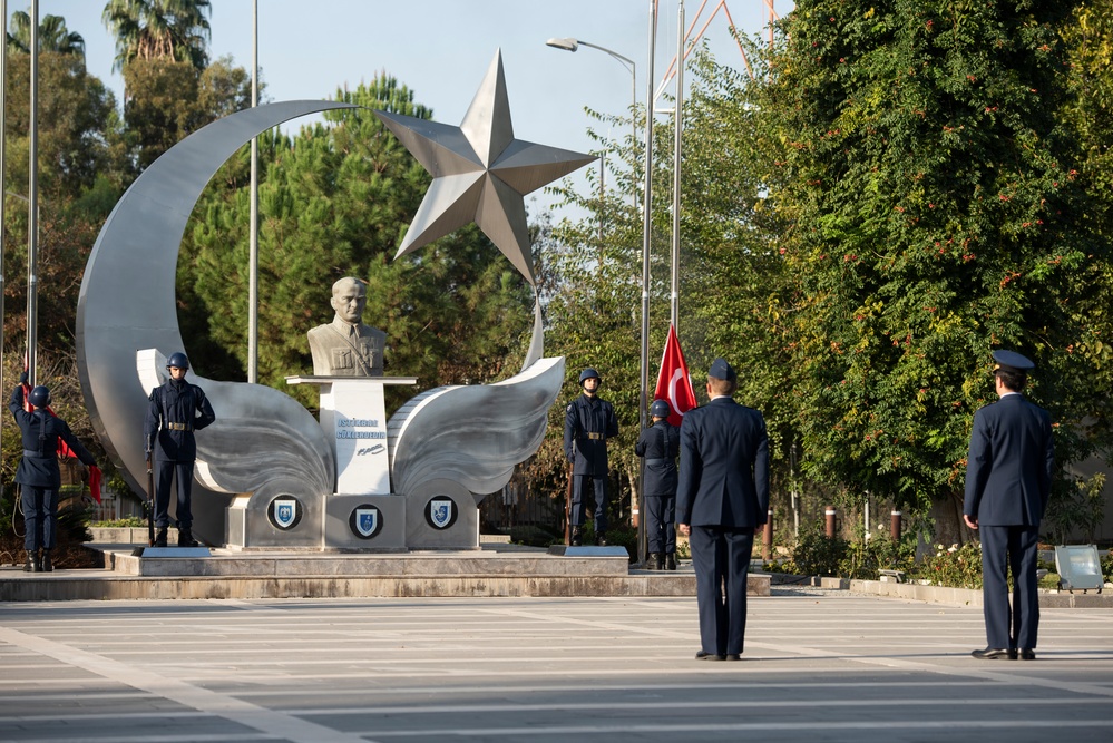 Turkish, US, NATO partners observe Atatürk Memorial Day at Incirlik Air Base