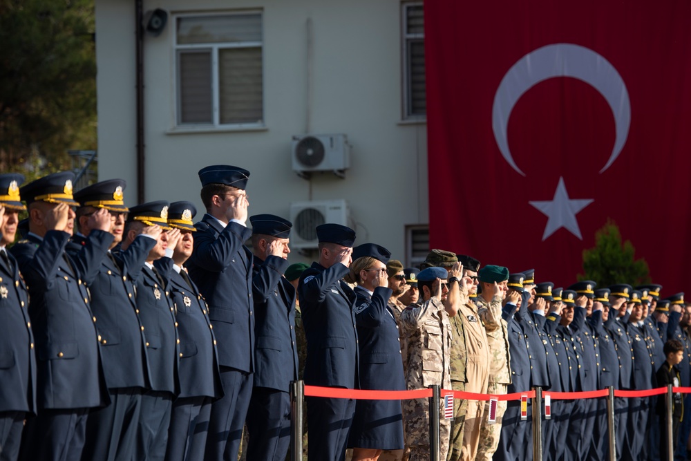 Turkish, US, NATO partners observe Atatürk Memorial Day at Incirlik Air Base