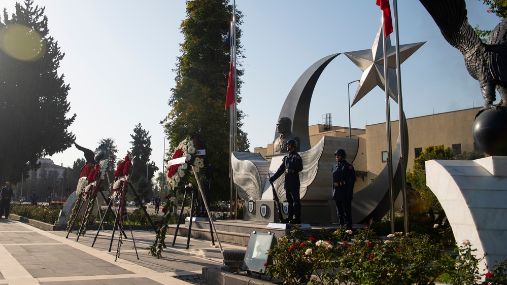 Turkish, US, NATO partners observe Atatürk Memorial Day at Incirlik Air Base