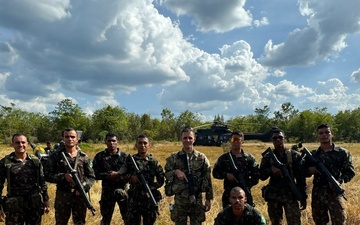 U.S. Army and Brazilian FA units train together at SV24