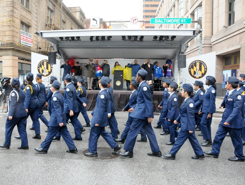 Army Reserve helps honor veterans in Baltimore